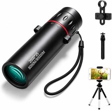 Portable Monocular 25X with Phone Adapter