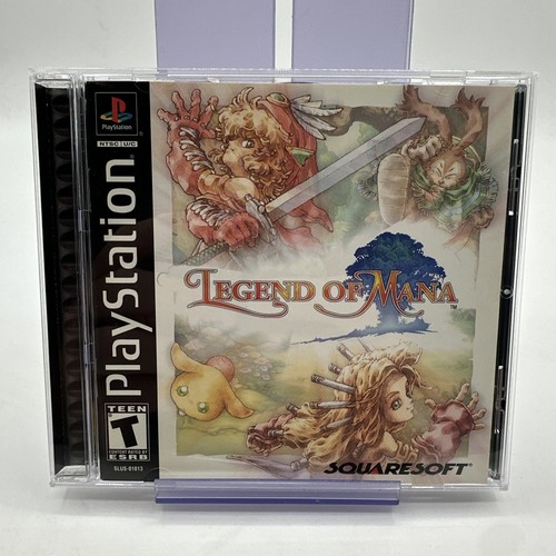 Legend of Mana (Sony PlayStation 1, 2000) Cib With Registration Card