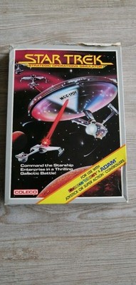 Video Spiel Colecovision 1983 Sega Star Trek Coleco