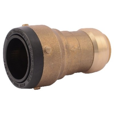 SharkBite 1-1/4 Inch x 1 Reducing In. X 1 In., Coupling, UXL013528
