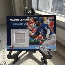 2022 Topps Opening Day MLMR-RA Randy Arozarena Relic Tampa Bay Rays