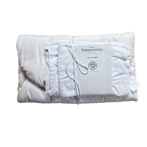 Montessori topponcino pillow Organic Cotton White Hypoallergenic