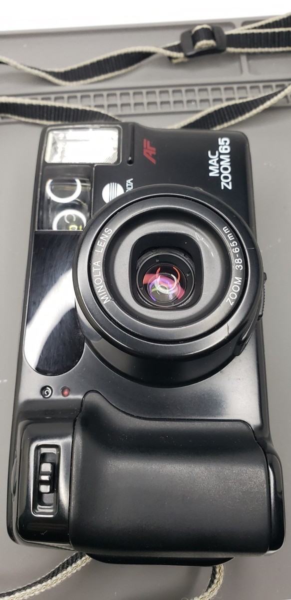 【動作確認済】 Minolta MAC-ZOOM 65 H6-0723-10p N MINT 】Minolta Mac-Zoom 65 Film Point & Shoot Camera from japan