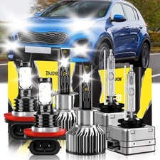For Kia Sorento 2013-2013 Led Headlight High Lowfog Light Bulbs Kit 6500k Hid For Kia Sorento 2013-2013 Led Headlight High Lowfog Light Bulbs Kit 6500k Hid