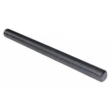 Zoro Select 2022952 Fully Threaded Stud, 1/4"-20, 3 Ft, Steel, Grade 8, Plain