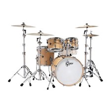 Gretsch Renown 20" Drum Kit, Gloss Natural