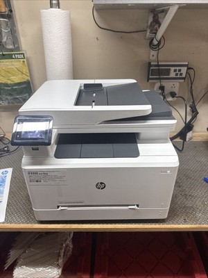 HP Color LaserJet Pro MFP M281fdw Laser Printer 44,602 Pg Ct. w/ New Toner