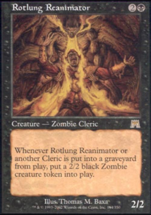 MTG English Rotlung Reanimator NM Normal Onslaught