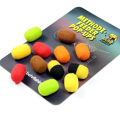 12x Method Feeder Pop-Up Wafters | 12x8mm | Multicolor Set | Karpfen Köder