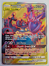 Pokemon Naganadel & Guzzlord GX (Full Art) 223/236 Sm-Cosmic Eclipse Near Mint on eBay