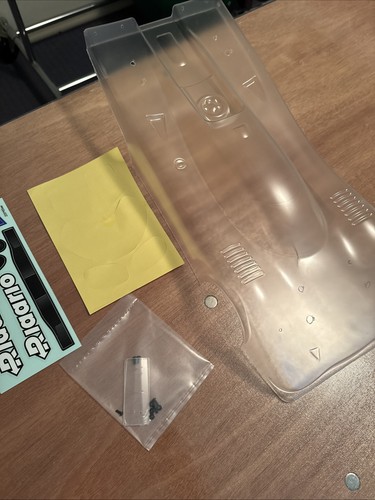 Rlaarlo RC Car 1/10 Scale Clear Body Shell AK-917 (see Small Defect)