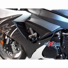 Shogun No-Cut Frame Sliders Black for Suzuki GSX-R600/GSX-R750 2011-2026
