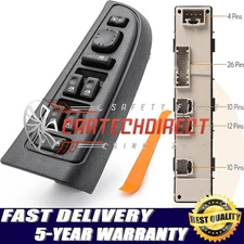Front Driver Door Window Control Switch Fit GMC Sierra 2003-2007 15883323