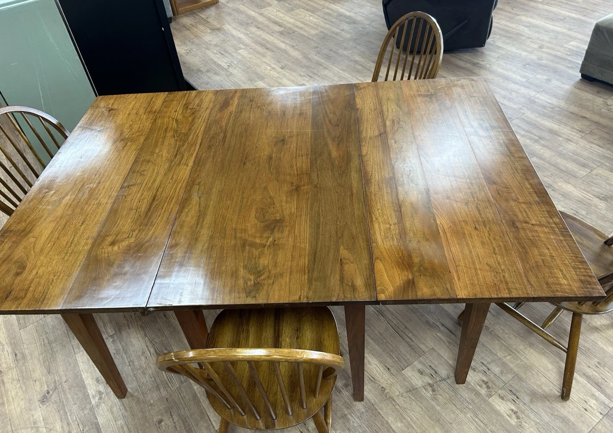 Wood Post - 1950 Time Period Manufactured Antique Dining Sets for