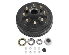 12"x 2" Trailer Brake Drum Kit 8 on 6.5" for 7000LBS Axle Hub 008-219-04-22004K