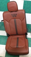Note 20 F250 Crew King Ranch Brown Leather Rear Rr Backseat Rh Passenger Seat