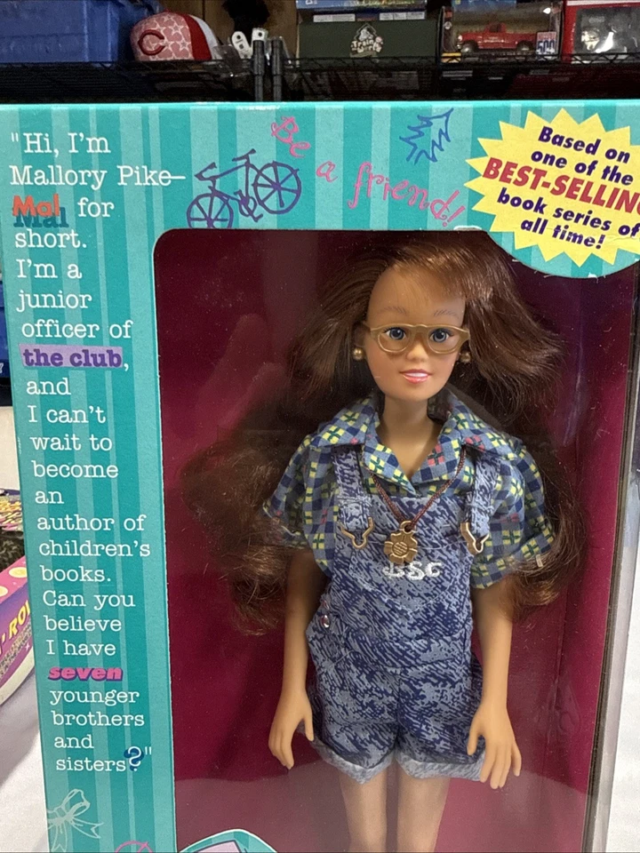 Кукла 1993 The Baby-Sitters Club Mallory Pike Kenner никогда не доставалась из коробки учебная серия - Изображение 2 из 4