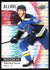 2023-24 Upper Deck Allure Red Rainbow Matthew Kessel Rookie St. Louis Blues #124