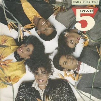 Five Star Find The Time PAPER LABELS Vinyl Single 7inch NEAR MINT Tent