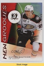 2024-25 Upper Deck SP Game Used New Grooves Red Cutter Gauthier #NG-1 READ 0l0h
