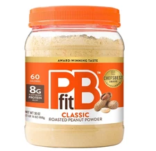 PBfit Peanut Butter Powder – 30oz, 8g Protein, 87% Less Fat, Gluten-Free
