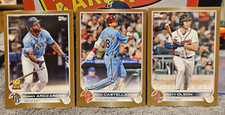 2022 Topps Gold Randy Arozarena,Nick Castellanos,Matt Olson