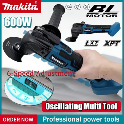 20000OPM Electric Saw 600W Oscillating Multi Function Tool Trimmer Cutting Woodw
