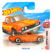 Hot Wheels Datsun 620 Compact 6/10 2026 128/250 1:64 Modellauto Kinder Spielzeug