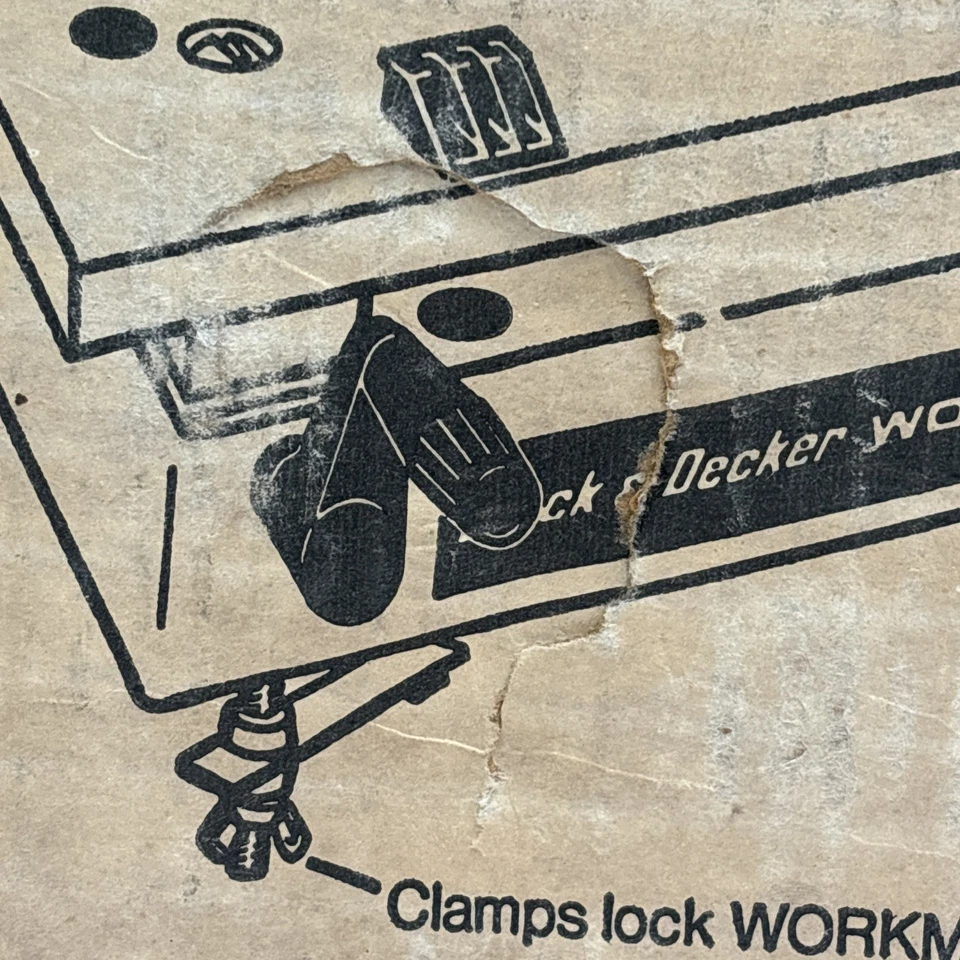 Vintage Black & Decker Workmate 16” Benchtop Work Center Vise 79-023 New Sealed - Image 3 of 3