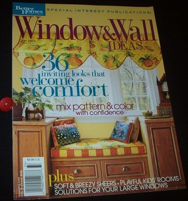 Better Homes and Gardens Special Interest Publications - WINDOW & WALL IDEAS...