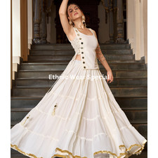 Navratri Lehenga Choli Feather Light Flared Garba Outfit 4 Colors