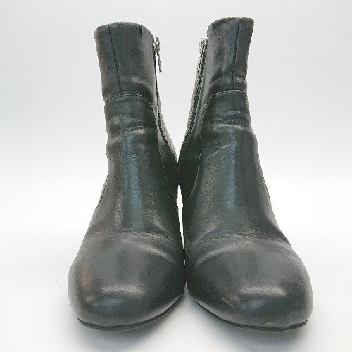 R&E Python Pattern Stylish Chunky Heel Short Boot… - image 2