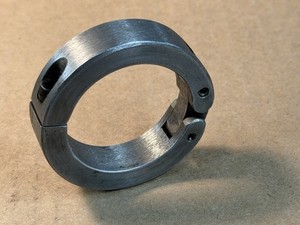 1-3/4” ID 3-PIECE Hinged STEEL SPLIT CLAMP COLLAR 2-3/8” OD x 5/8” THICK Custom