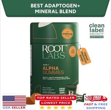 Alpha Gummies 10-in-1 Shilajit 4000 mg  Energy Stamina  Focus Zero Sugar Vegan