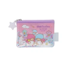 Sun-Star Stationery Sanrio Mini Pouch Little Twin Stars Pink