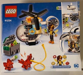 LEGO DC Super Hero Girls 41234 Bumblebee Helicopter Retired 100% Complete Set