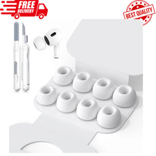 4 Pairs Replacement Ear Tips for Airpods Pro 2Nd/1St Generation with Portable St