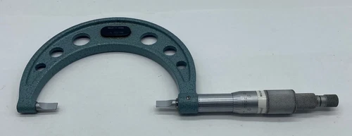 Mitutoyo 122-127 AS IS. Blade Micrometer 2-3", 0.0001" Measure.  Needs Repair & 