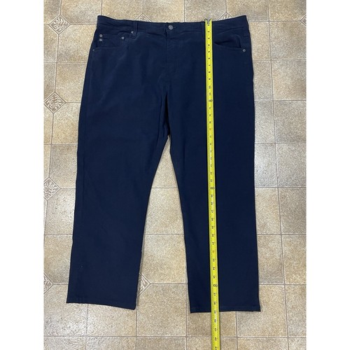 AG Men's Jeans Size 40x27 (Tag 40x32) Everett Sueded Slim Straight Leg Blue - Picture 5 of 14