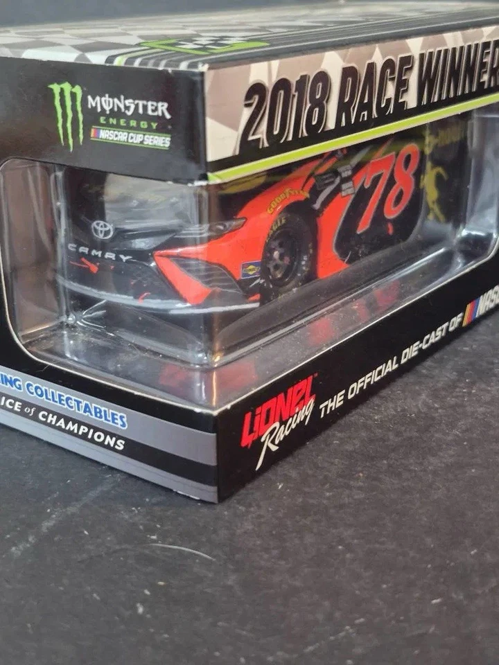 Muy Raro 2018 Martin Truex Jr #78 Bass Pro 5 Hour Energy Pocono Carrera Ganar 1/24 Foto 3 de 4