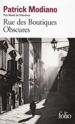 Rue DES Boutiques Obscures (Folio),Modiano