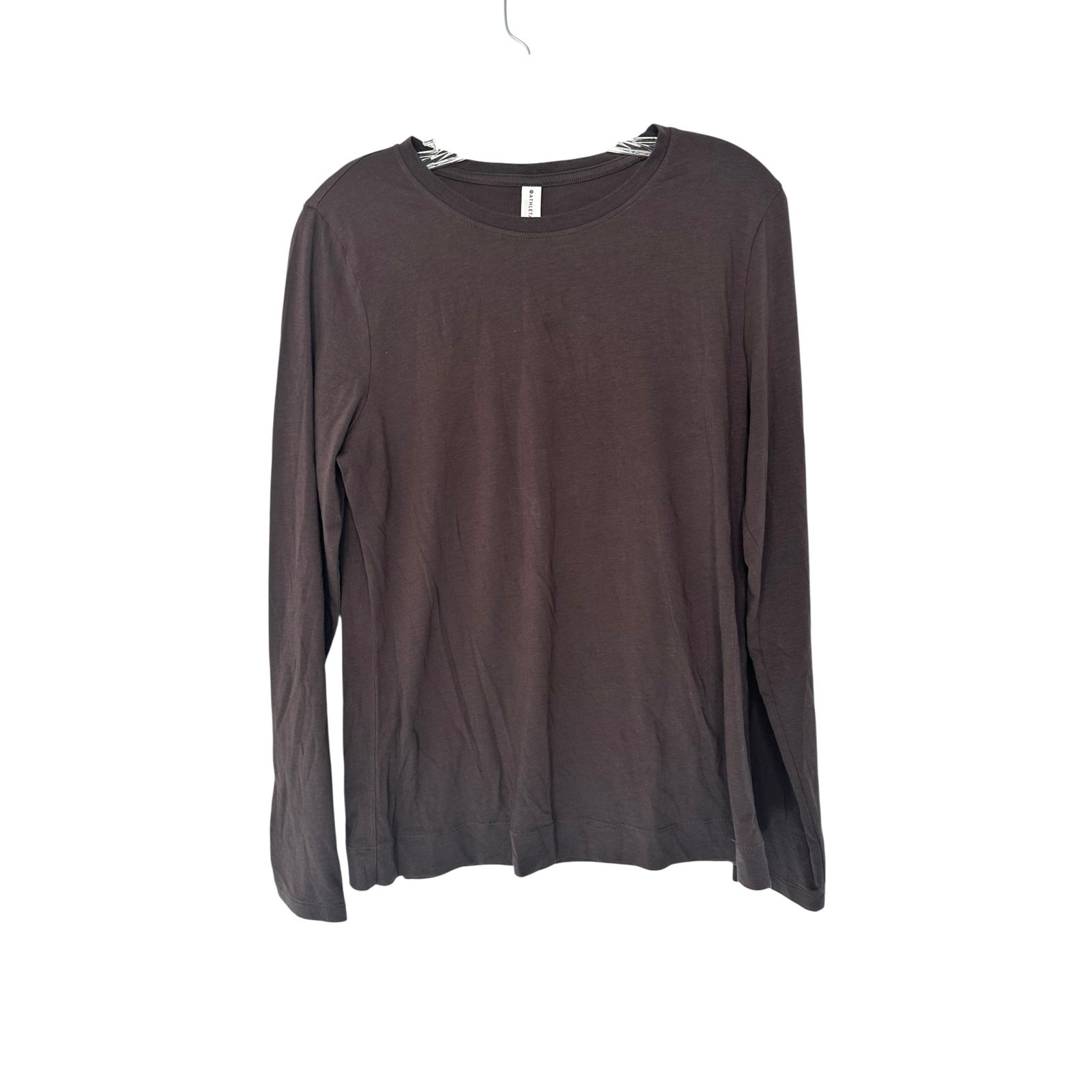 Athleta Outbound Top Black Basic Long Sleeve Clas… - image 1