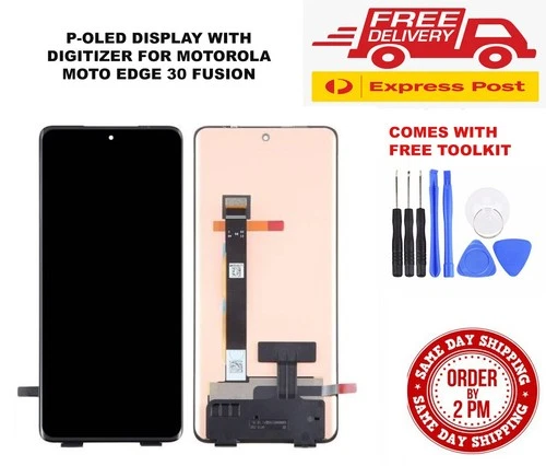 Motorola Moto Edge 30 Fusion XT2243-1 Lcd P-OLED+Touch Screen Digitizer OEM
