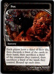 Pox (Future Sight) #185 - Mystery Booster 2 MTG