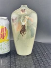Roseville Rozane Royal 1900s Art Pottery Lt. Glaze W/chip At Ped & Repaired Rim