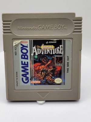 Konami Castlevania: The Adventure Nintendo Game Boy Action & Adventure Cartridge