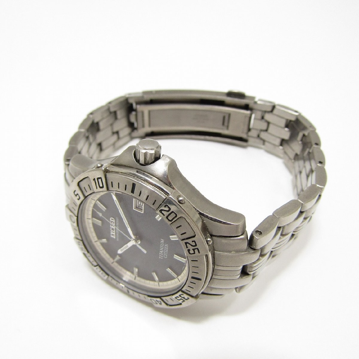 Working Citizen Exceed Diver Titanium Venture Cruiser Quartz 0312