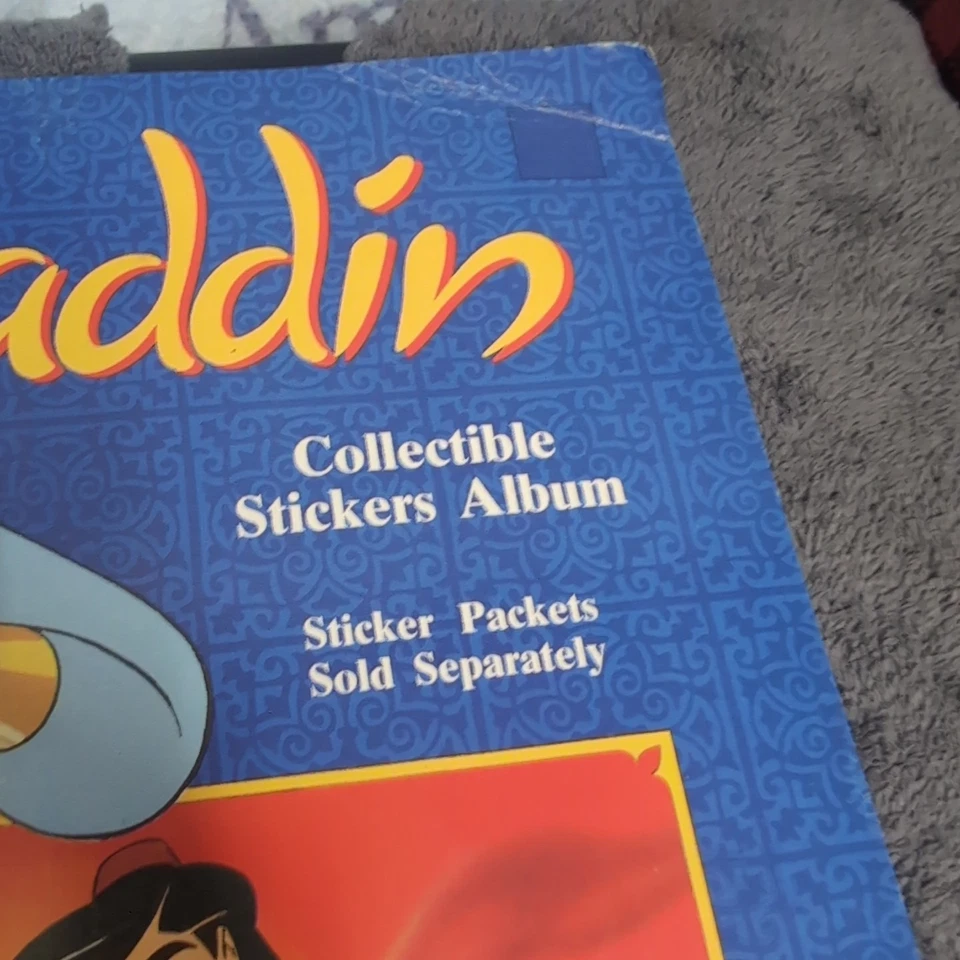 Aladino Disney Album Panini Completo Made In USA Rare Version Portugal  - Image 4 of 4