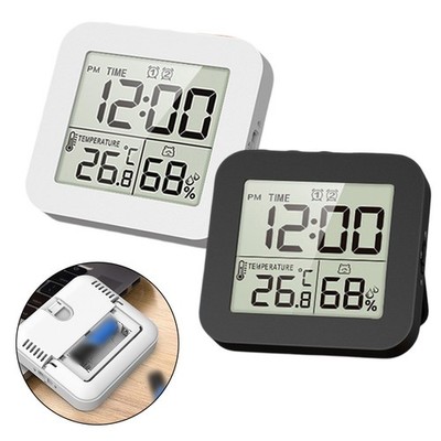 Mehrzweck-Digitaluhr mit Temperatur- und Luftfeuchtigkeitsanzeige