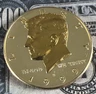 1999 D Kennedy Half Dollar - GOLD & SILVER PLATED - Great Gift or Collection